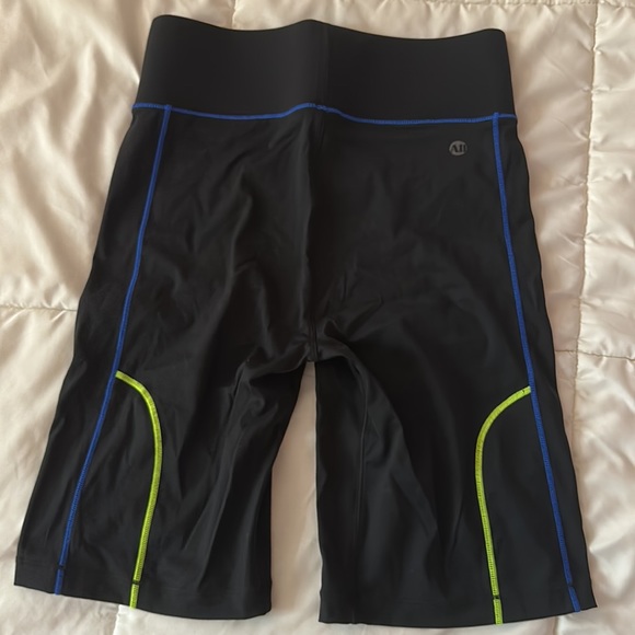 All Access High Waist Center Stage 9” Biker Shorts Black - Picture 5 of 6